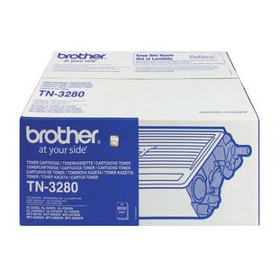 Brother Toner Cartridge Black 8K Tn3280