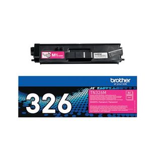 Brother Tn326M Hy Toner Cart Magenta Pk1