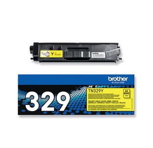 Brother Tn329Y Xhy Toner Cart Yellow Pk1