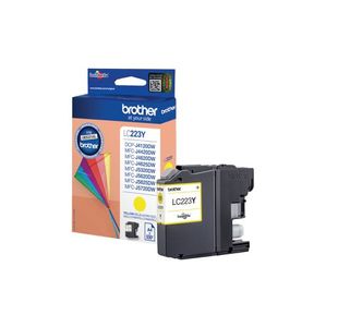 Brother Yellow Ink Cart Lc223Y