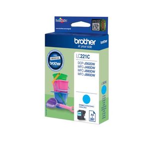 Brother Ink Cartridge Cyan Lc221C