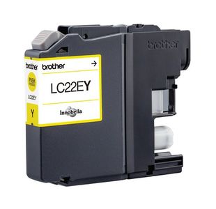 Brother LC22EY Ink Cart Yellow