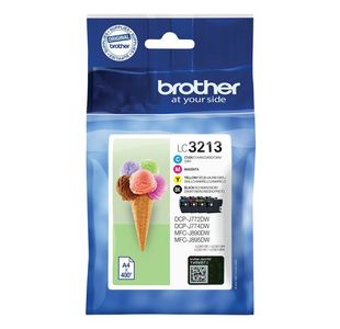 Brother LC3213 Ink Cart Mpk CMYK