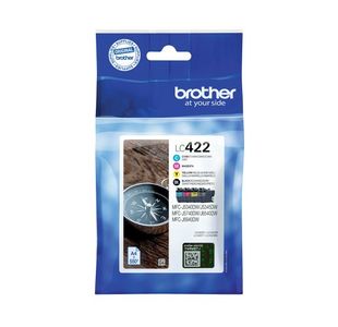 Brother LC422 Ink Cart Mpk CMYK