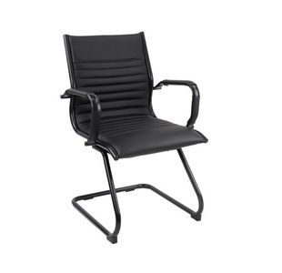 Bari executive visitors chair blk frame