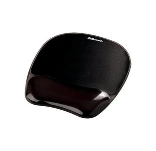 Fellowes Crystal Mouse Pad Black