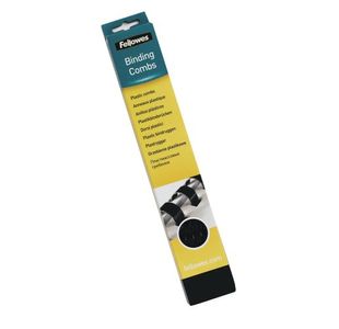 Fellowes 16mm Black Bind Comb Pk100