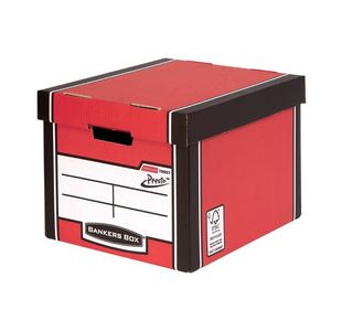 Bankers Box Premium Tall Box Red P5