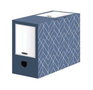 Bankers Box 150mm T/File Blue Pk5