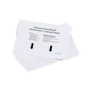 Fellowes Powershred Lubricant Sheets