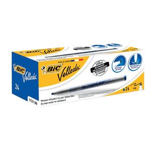 Bic Velleda Marker 1721 Blue Pk24