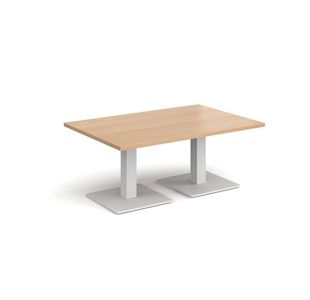 Brescia rect coffee table square bases