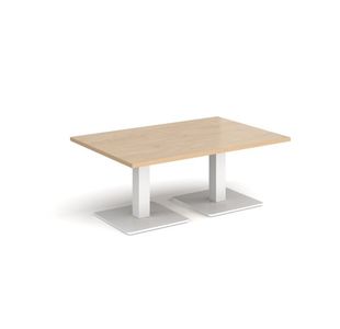 Brescia rect coffee table square bases