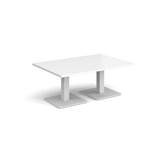 Brescia rect coffee table square bases