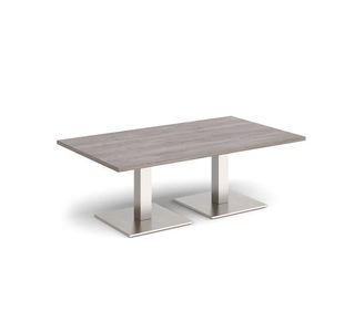 Brescia rect coffee table square bases