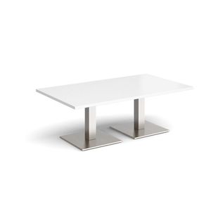 Brescia rect coffee table square bases