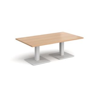 Brescia rect coffee table square bases