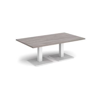 Brescia rect coffee table square bases