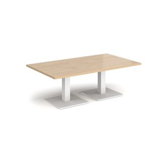 Brescia rect coffee table square bases