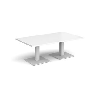 Brescia rect coffee table square bases