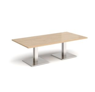 Brescia rect coffee table square bases