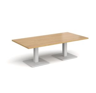 Brescia rect coffee table square bases