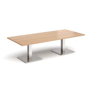 Brescia rect coffee table square bases