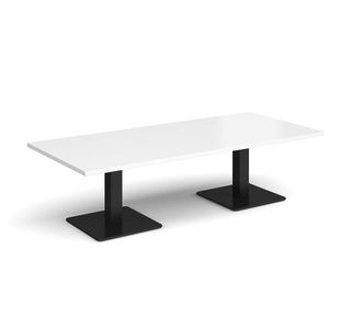 Brescia rect coffee table square bases