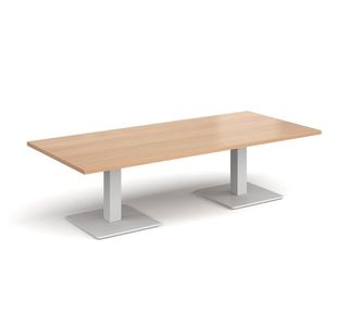 Brescia rect coffee table square bases