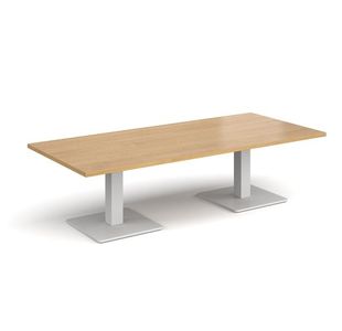 Brescia rect coffee table square bases