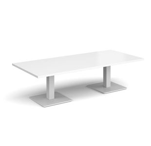 Brescia rect coffee table square bases