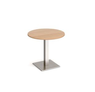 Brescia circ dining table square base