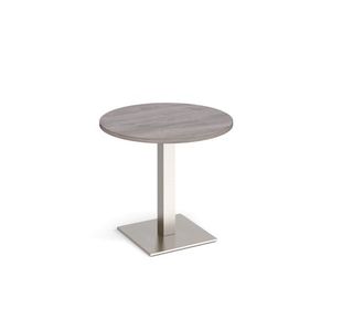 Brescia circ dining table square base