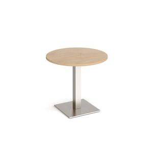 Brescia circ dining table square base