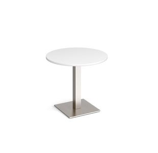 Brescia circ dining table square base