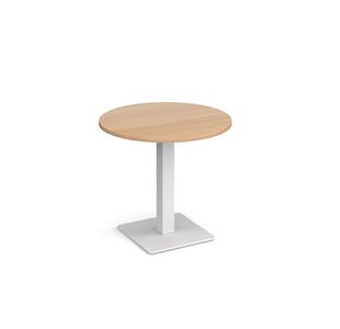 Brescia circ dining table square base