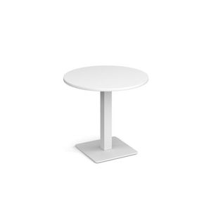 Brescia circ dining table square base