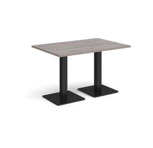 Brescia rect dining table square bases