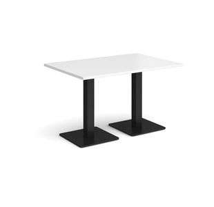 Brescia rect dining table square bases