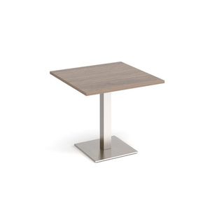 Brescia square dining table square base