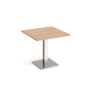 Brescia square dining table square base