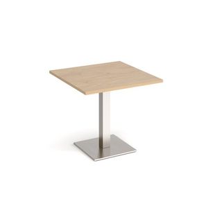 Brescia square dining table square base