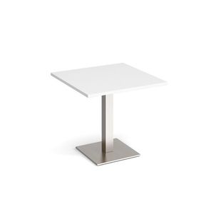 Brescia square dining table square base