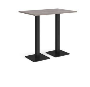 Brescia rect poseur table square bases