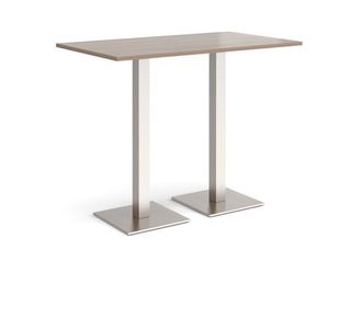 Brescia rect poseur table square bases