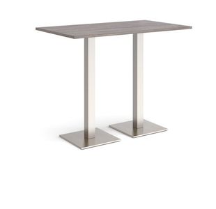 Brescia rect poseur table square bases