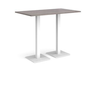 Brescia rect poseur table square bases