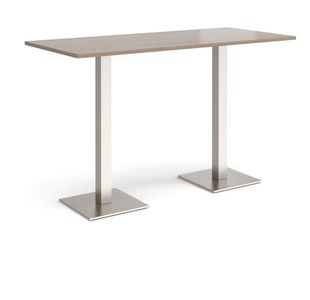 Brescia rect poseur table square bases