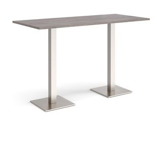 Brescia rect poseur table square bases