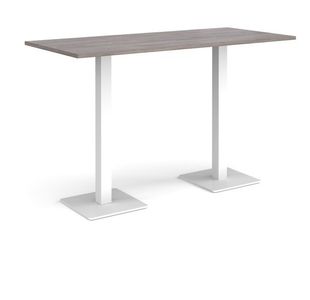 Brescia rect poseur table square bases